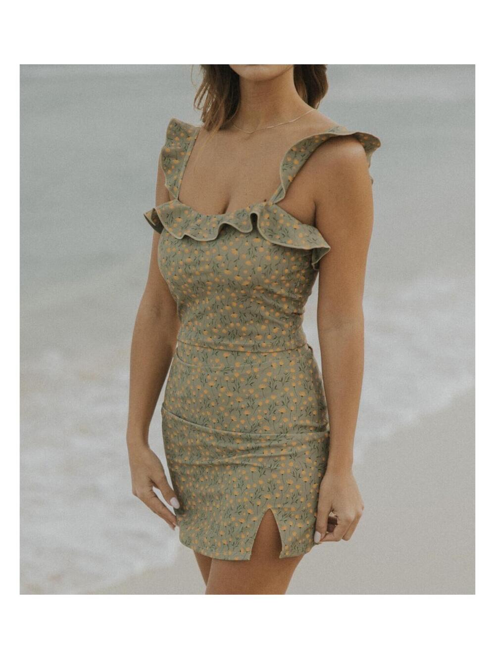 Two-Piece Top and Skirt Swim Set - Picture 9 of 9
